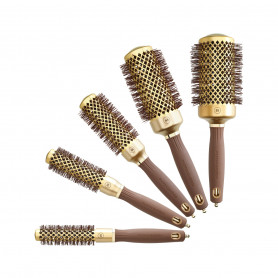 Brosse Expert Blowout Shine Gold & Brown 