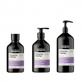 Shampoing Neutralisant Violet - Chroma Crème - Blonds / gris / blancs