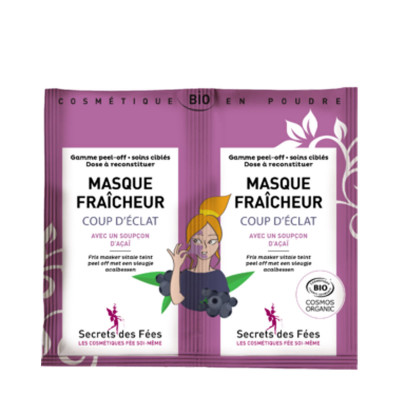 Masque Fraîcheur Coup d'Eclat BIO 2x15g 