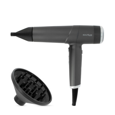 Sèche-cheveux professionnel Ultimate Pro gris - 1 à 3 vitesses, Electrique