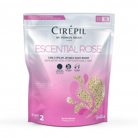 Cire Escential rose sans bande sachet pastilles 800g Cirepil