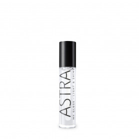 Gloss LIGHT & SHINE Crystal Transparent 4ml Astra Make-Up