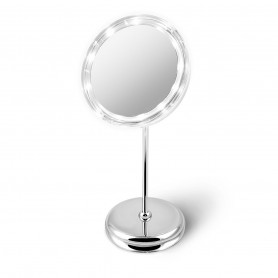 Miroir LED sur pied Hauteur 28cm grossissant X10