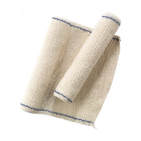2 bandes de crêpes pur coton, tissu élastique  - Rafraîchir