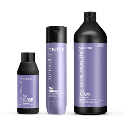 Shampoing Neutralisant - Total Results - Blonds / gris / blancs