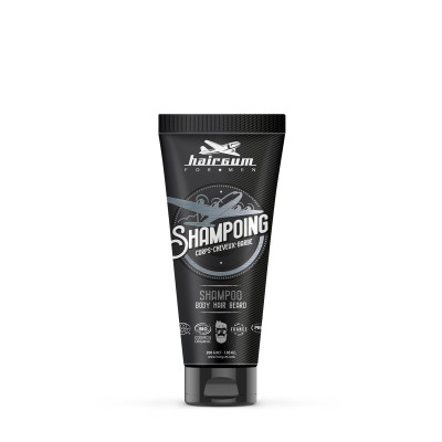 Shampoing Barbe Cheveux et Corps  - 200g - Hairgum For Men