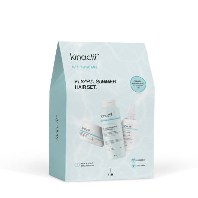 Kit 3 Produits Solaires - Kinactif, N°6 Suncare - Tous types de cheveux