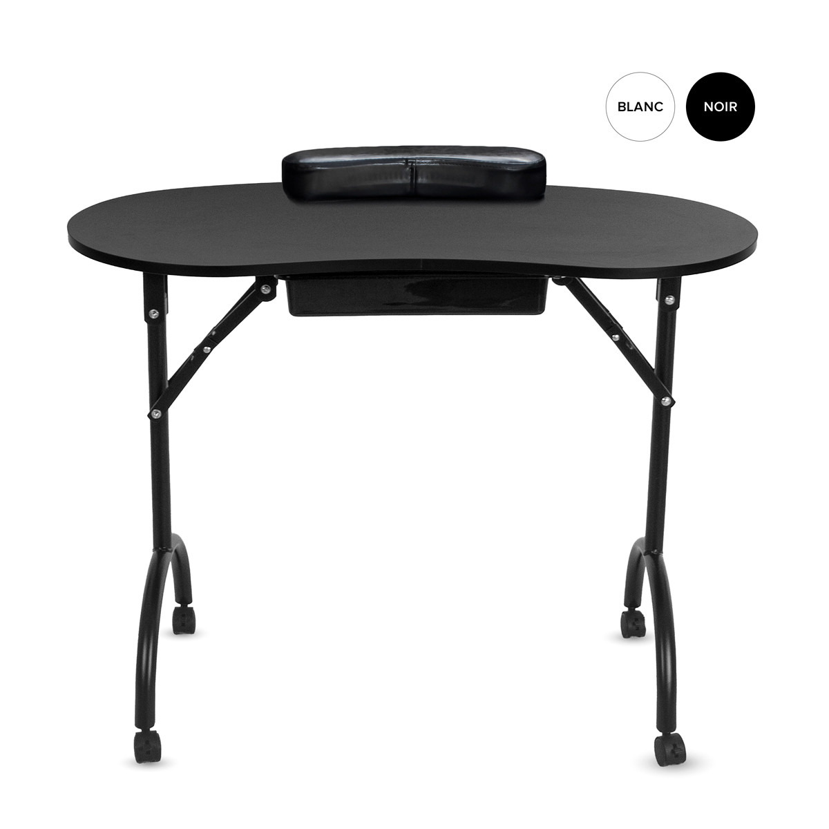 Table manucure pliante avec tiroir LING - Pliant - Table manucure -  Mobilier Esthétique - Gouiran Beauté Mobilier