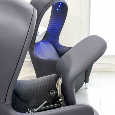 Bac Carrosse Air Massage Lève-jambes électrique Luminothérapie